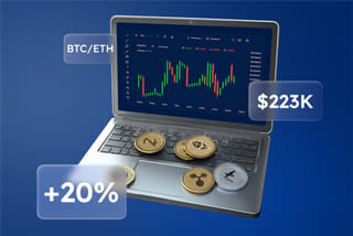 AI automated trading system technology visualization on test dev